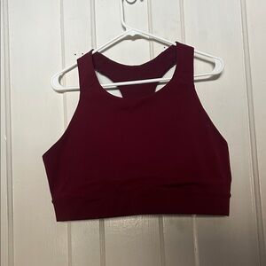Old Navy Deep Red Sports Bra